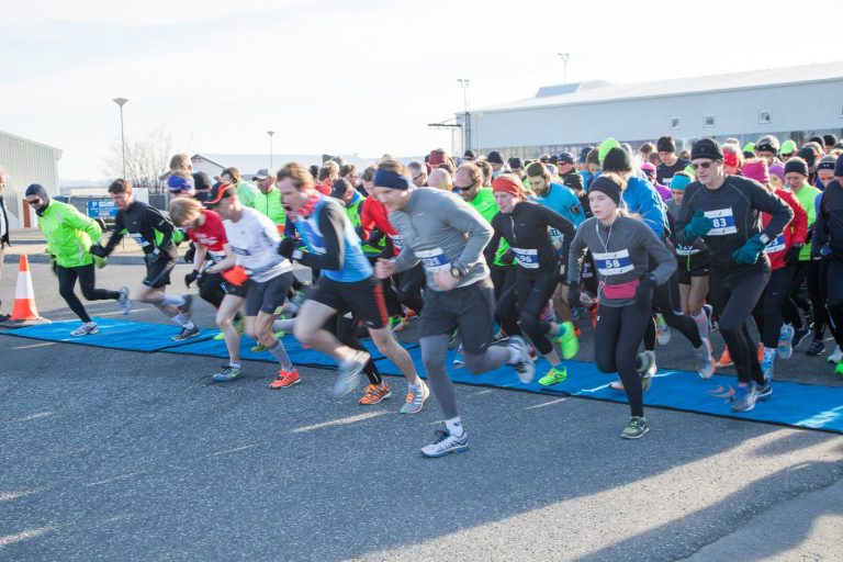Running in Iceland