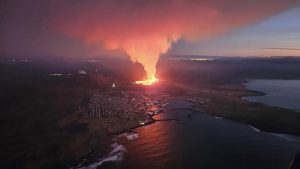 2024 Eruption near Grindavík. Photo: Department of Civil Protection and Emergency Management