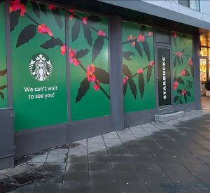 Starbucks on Laugavegur in Reykjavík, Iceland