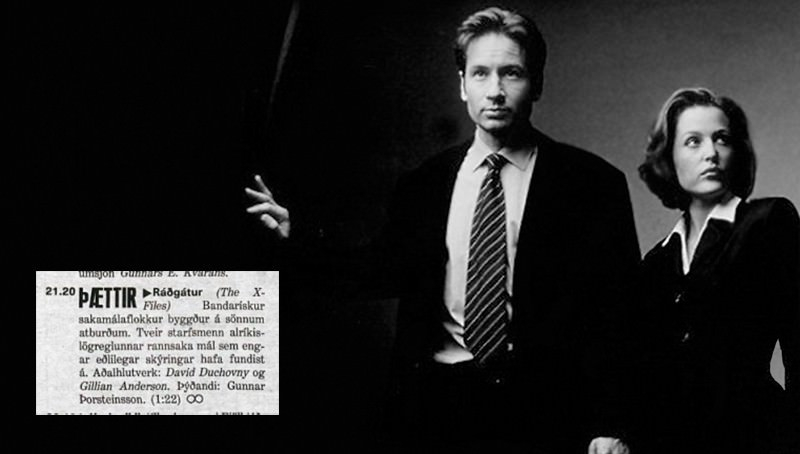 xfiles Aliens and Iceland